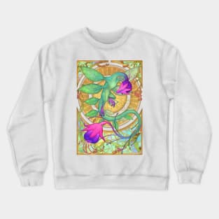 Fuchsia Dragon Crewneck Sweatshirt